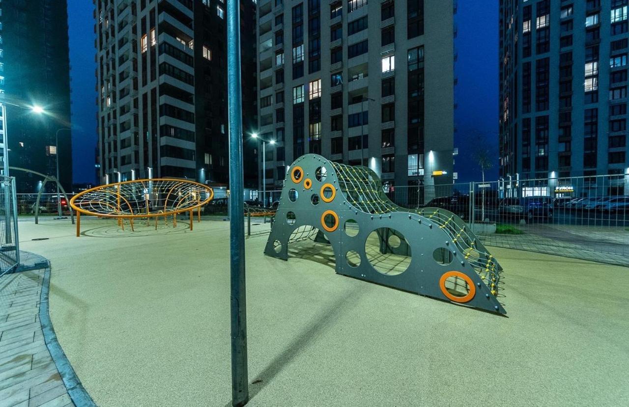 Новая Квартира С Авторским Ремонтом В Жк Seven Днепровская Набережная Kiev Eksteriør billede